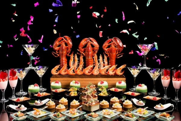 citibank buffet promotion Lobby Lounge, Conrad Centennial Singapore
