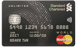 Standard Chartered Unlimited Credit Card - SingSaver
