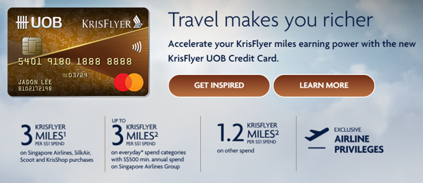 The basics of the KrisFlyer UOB Credit Card