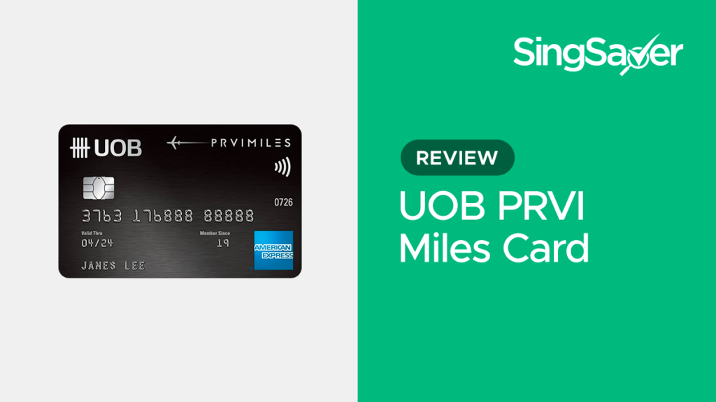 Uob Prvi Miles Visa Credit Card For Frequent Travellers